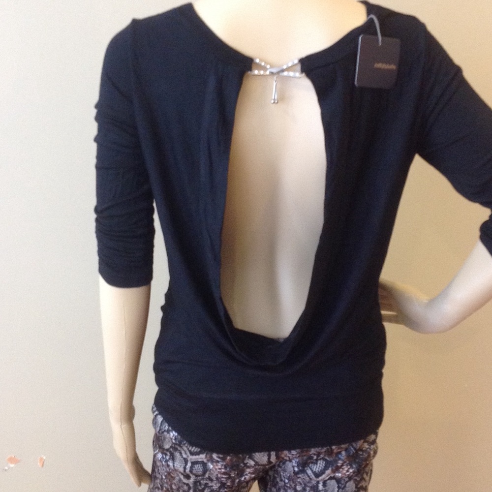 Vintage Jersey Knit Backout Top NWT